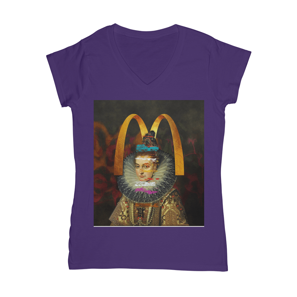 Au Couture Classic Women's V-Neck T-Shirt